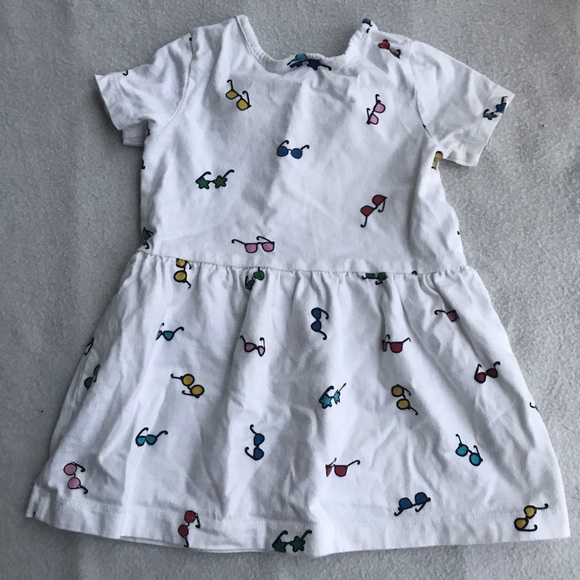 Hanna Andersson cute girl sunglasses dress 2T - Picture 5 of 5